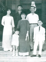 Gia đình Ngô Đình Nhu - Ảnh:T.L